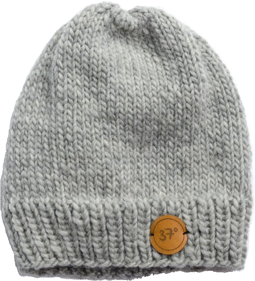 Studiofoto muts donker grijs