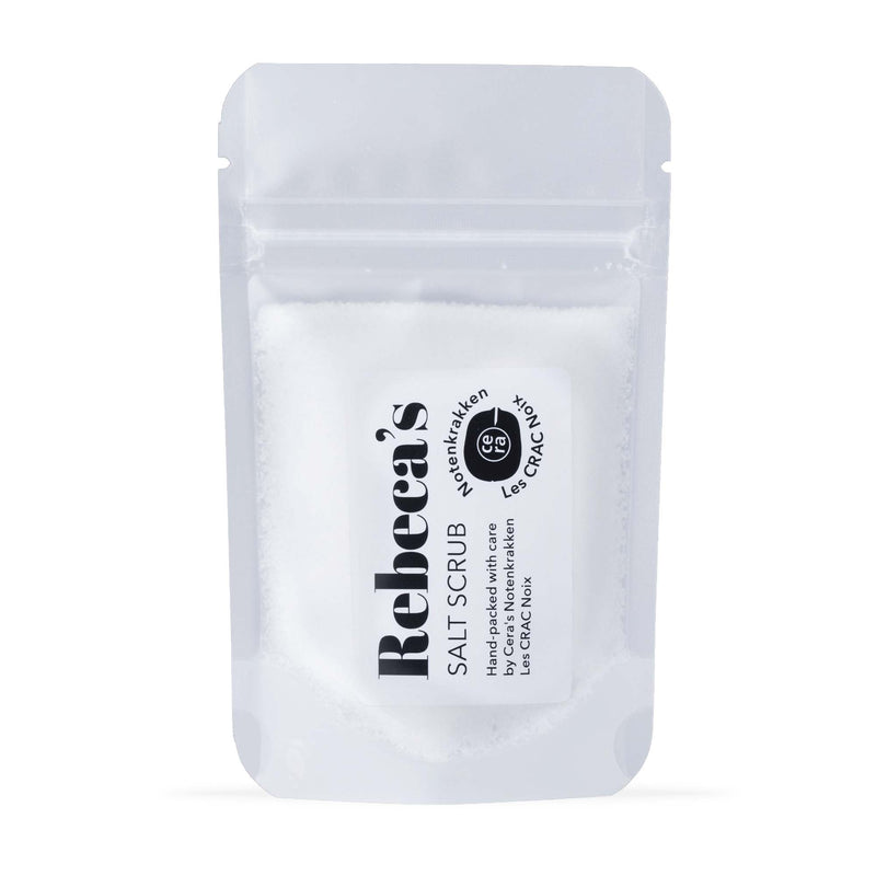 Verzorgende scrubzout voor een zachte huid