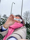 Nutty Kiss in de sneeuw