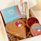 Samenstelling geschenkdoos met leuke producten