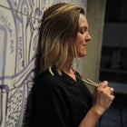 Kim draagt de maternoster en komt tot rust